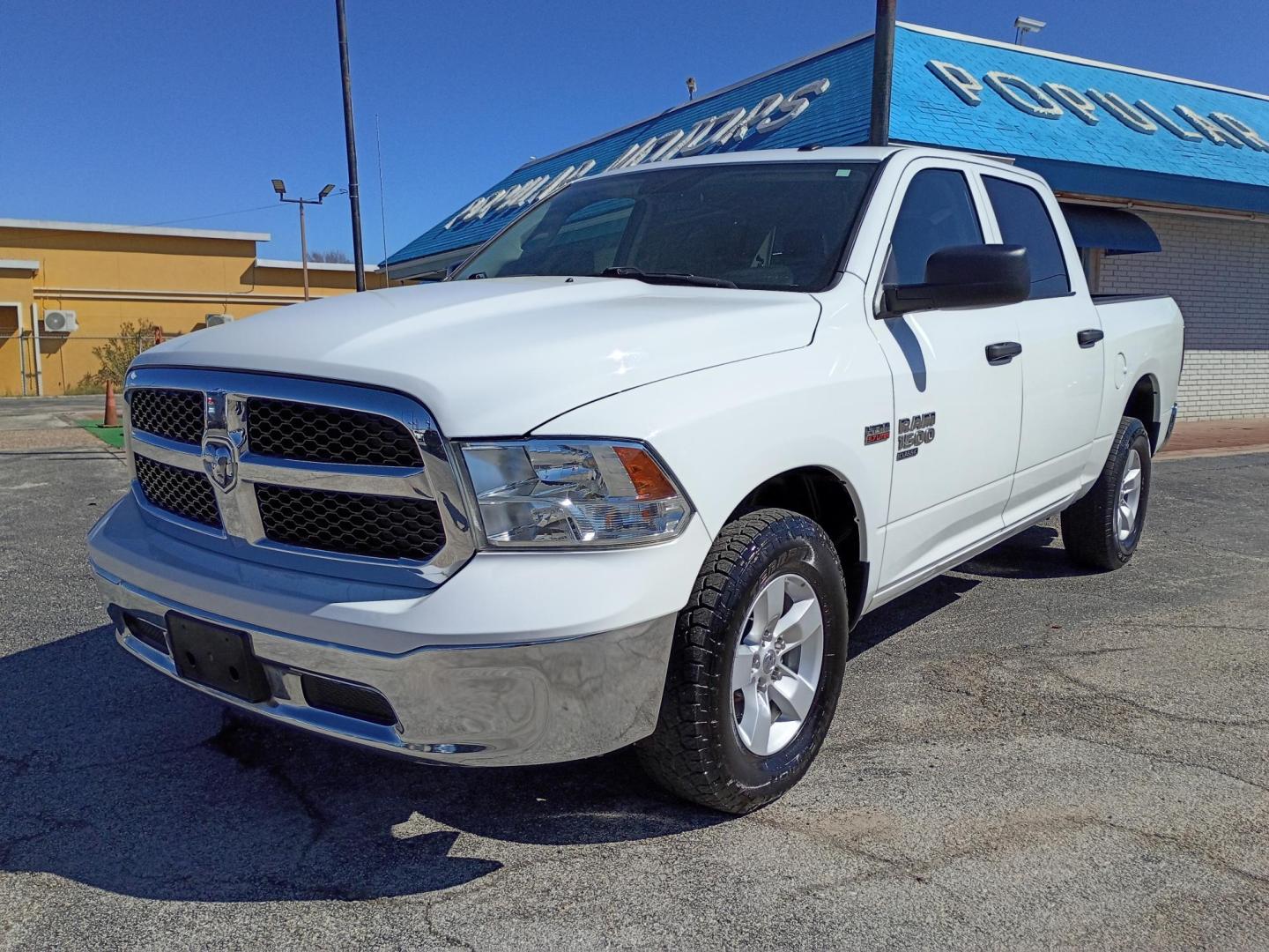 2023 White /Gray RAM 1500 Classic CLASSIC (3C6RR7KT8PG) with an 5.7L V8 OHV 16V engine, located at 1842 Wirt Road, Houston, TX, 77055, (713) 973-3903, 29.805330, -95.484787 - Photo#0