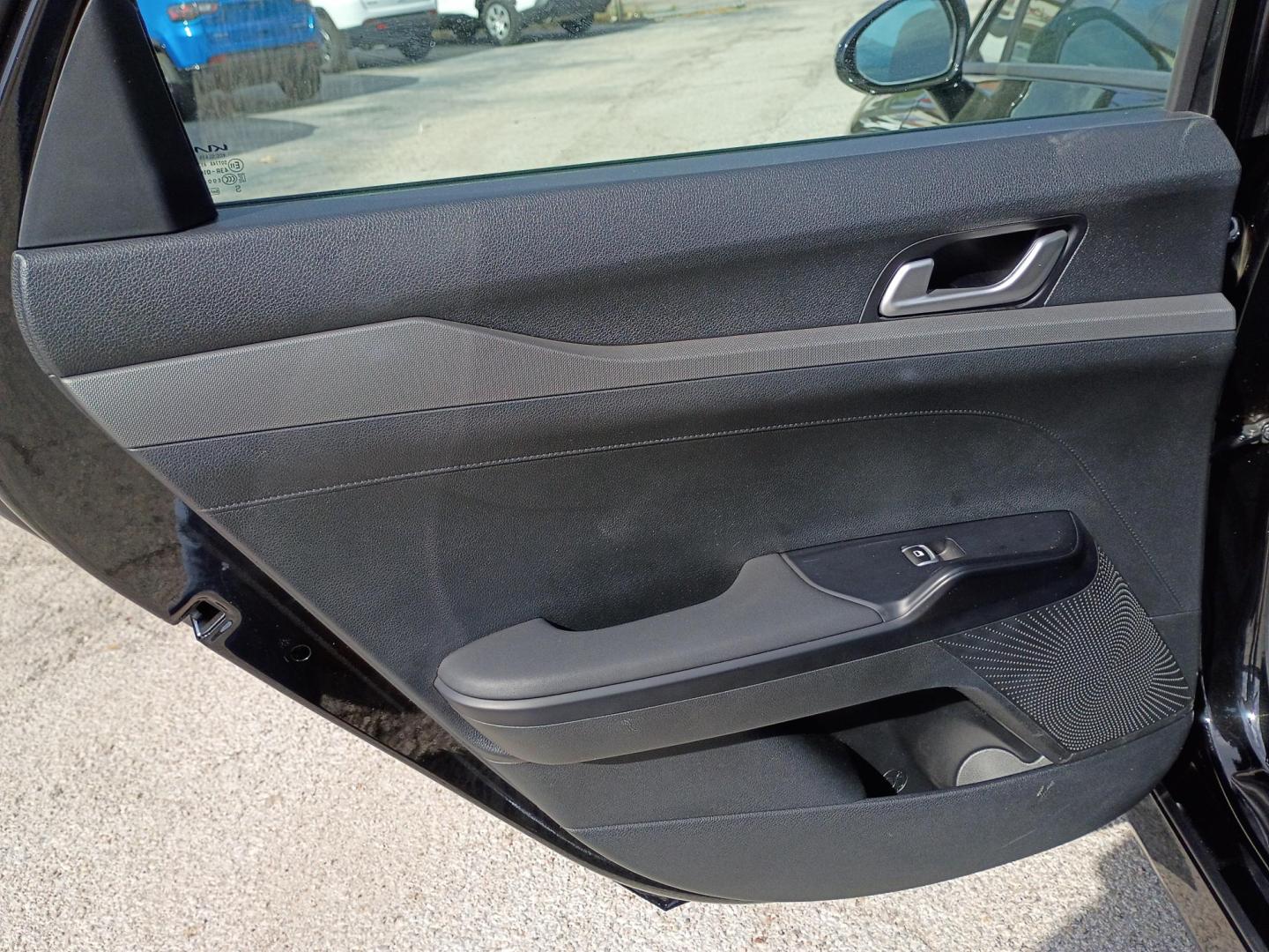 2025 Black /Black Kia K5 LXS (KNAG24J7XS5) with an 2.5L L4 DOHC 16V engine, 8A transmission, located at 1842 Wirt Road, Houston, TX, 77055, (713) 973-3903, 29.805330, -95.484787 - Photo#11