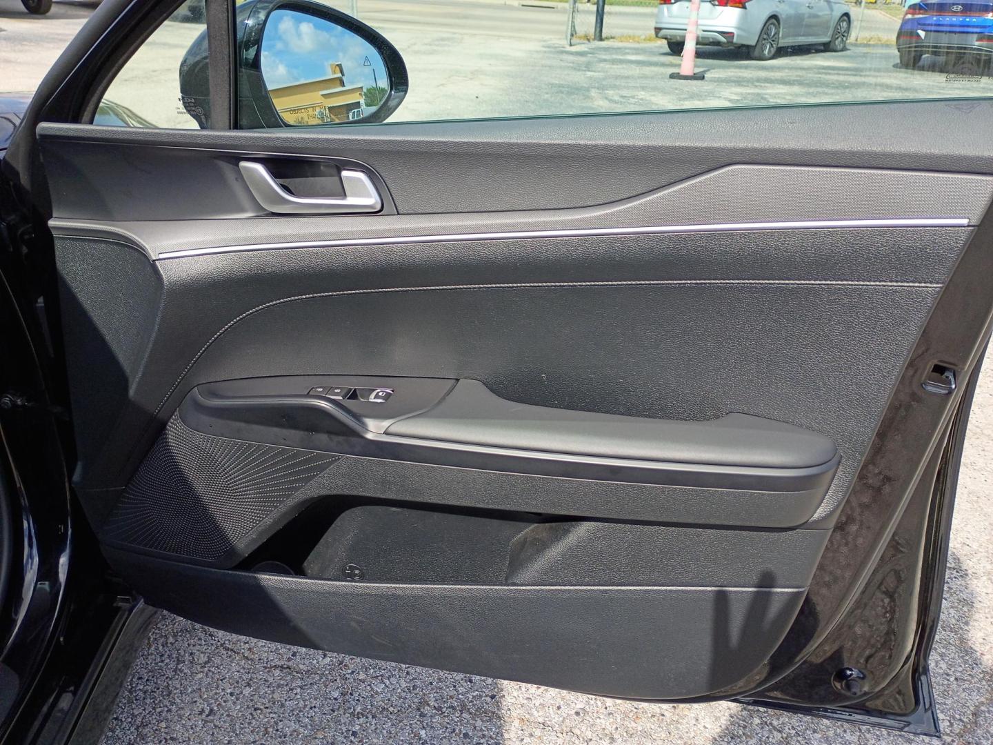 2025 Black /Black Kia K5 LXS (KNAG24J7XS5) with an 2.5L L4 DOHC 16V engine, 8A transmission, located at 1842 Wirt Road, Houston, TX, 77055, (713) 973-3903, 29.805330, -95.484787 - Photo#13