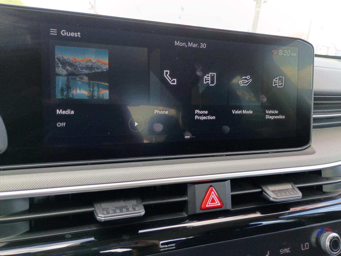 2025 Black /Black Kia K5 LXS (KNAG24J7XS5) with an 2.5L L4 DOHC 16V engine, 8A transmission, located at 1842 Wirt Road, Houston, TX, 77055, (713) 973-3903, 29.805330, -95.484787 - Photo#19