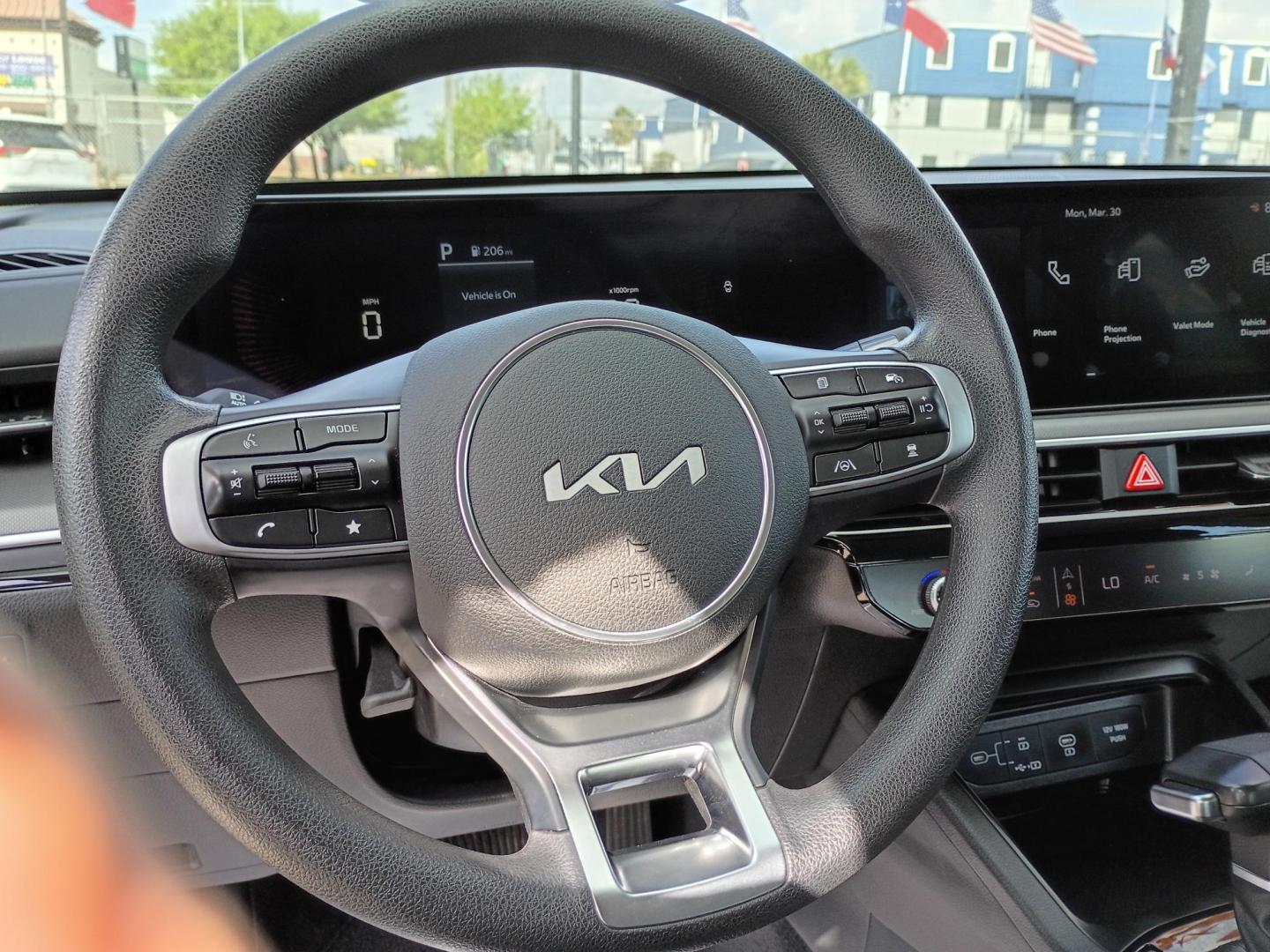 2025 Black /Black Kia K5 LXS (KNAG24J7XS5) with an 2.5L L4 DOHC 16V engine, 8A transmission, located at 1842 Wirt Road, Houston, TX, 77055, (713) 973-3903, 29.805330, -95.484787 - Photo#17