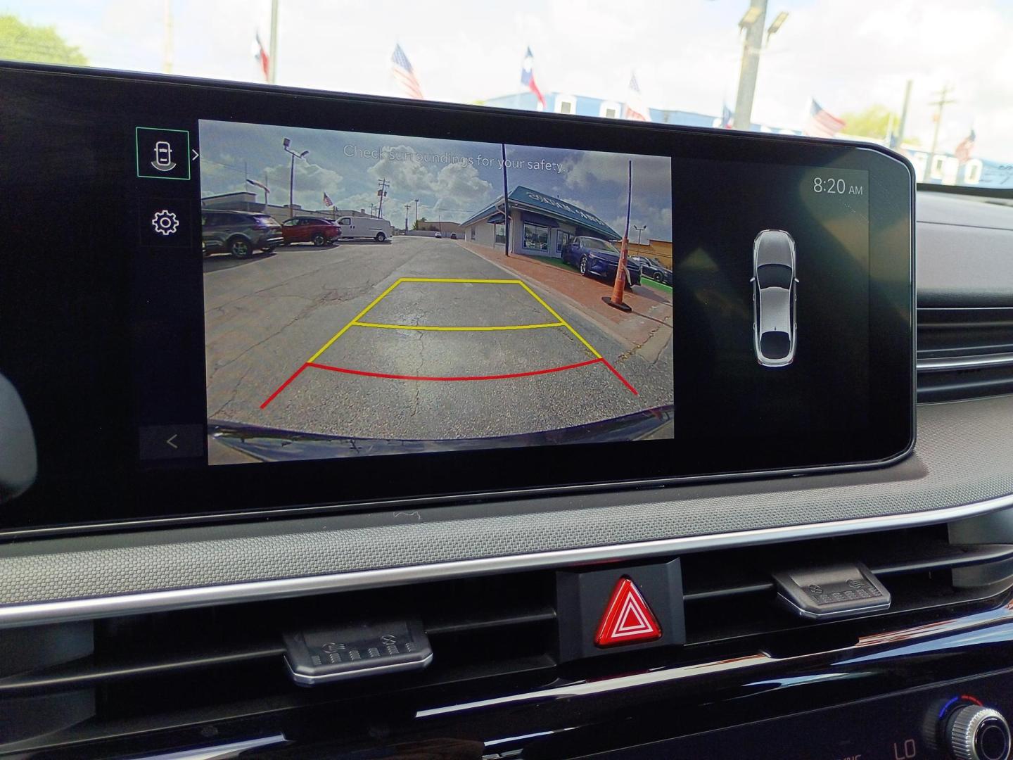 2025 Black /Black Kia K5 LXS (KNAG24J7XS5) with an 2.5L L4 DOHC 16V engine, 8A transmission, located at 1842 Wirt Road, Houston, TX, 77055, (713) 973-3903, 29.805330, -95.484787 - Photo#20