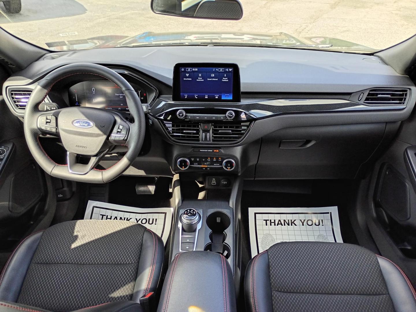 2025 Gray /Black Ford Escape ST-Line AWD (1FMCU9MN8SU) with an 1.5L L3 engine, 8A transmission, located at 1842 Wirt Road, Houston, TX, 77055, (713) 973-3903, 29.805330, -95.484787 - Photo#16
