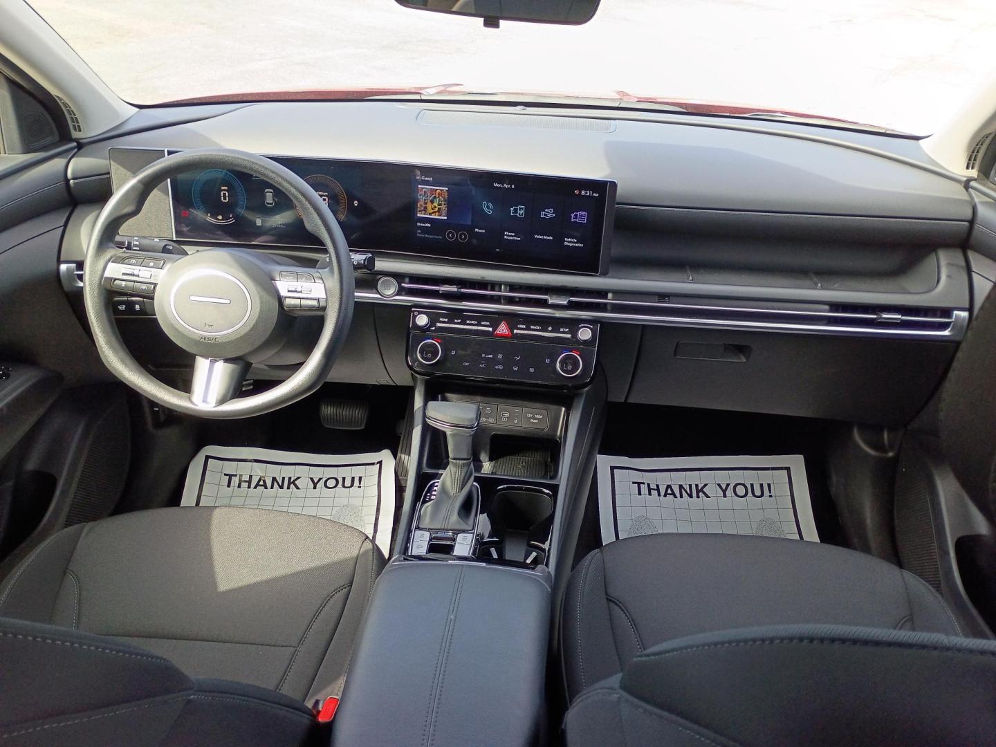 2025 MAROON /Black Hyundai Tucson SEL AWD (5NMJBCDE2SH) with an 2.5L L4 DOHC 16V engine, 8A transmission, located at 1842 Wirt Road, Houston, TX, 77055, (713) 973-3903, 29.805330, -95.484787 - Photo#17