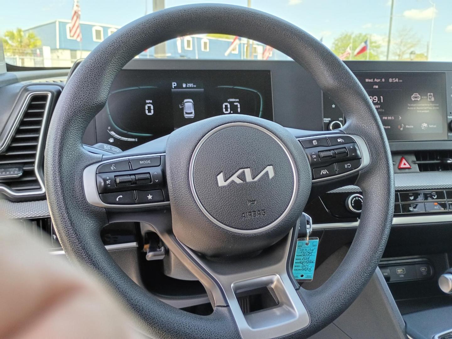 2025 Gray /Black Kia Sportage LX (KNDPU3DF6S7) with an 2.5L V6 DOHC 24V engine, 8A transmission, located at 1842 Wirt Road, Houston, TX, 77055, (713) 973-3903, 29.805330, -95.484787 - Photo#19