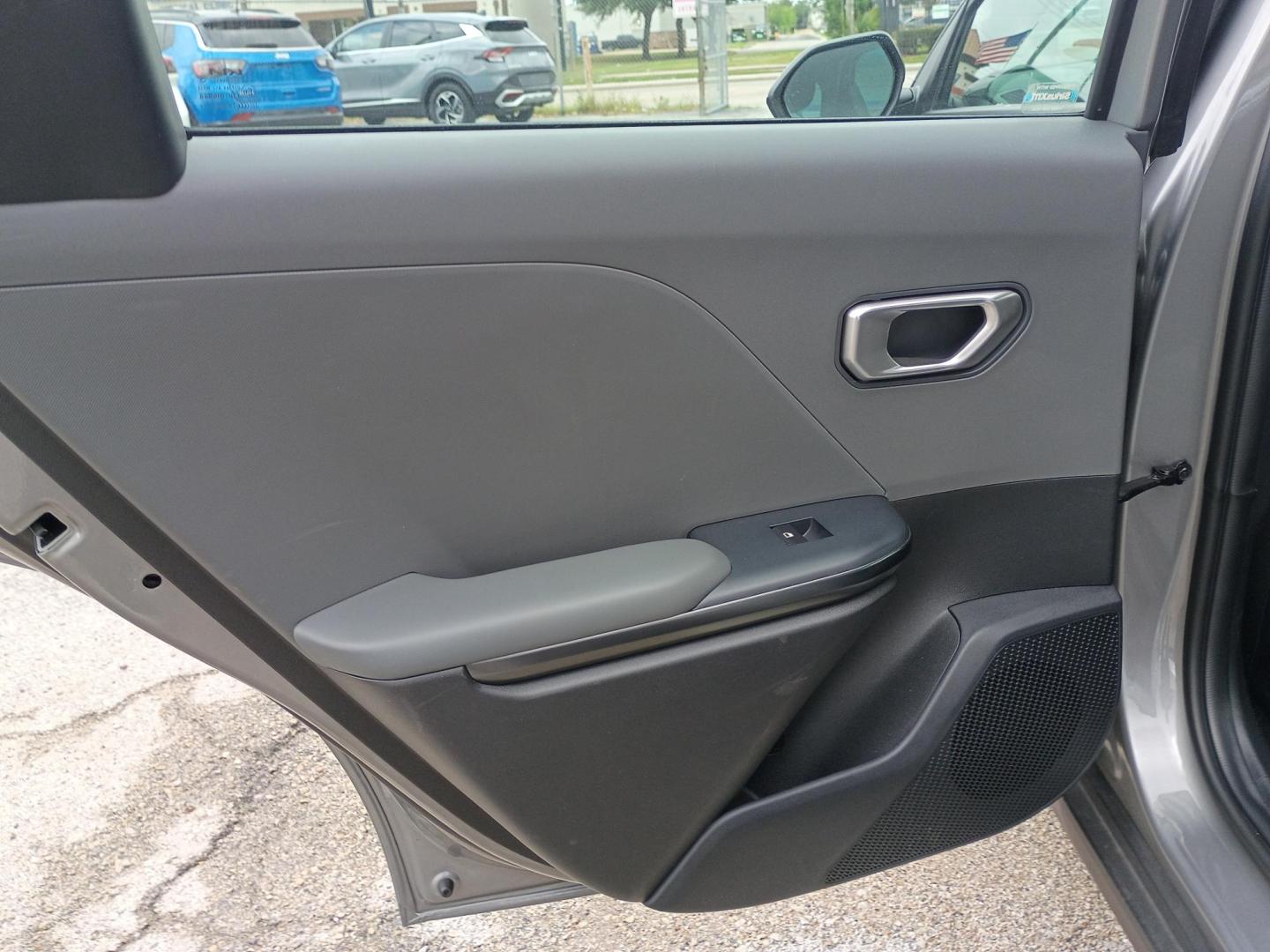 2025 Gray /Black Kia K4 LX (3KPFT4DE6SE) with an 2.0L L4 DOHC 16V engine, CVT transmission, located at 1842 Wirt Road, Houston, TX, 77055, (713) 973-3903, 29.805330, -95.484787 - Photo#11