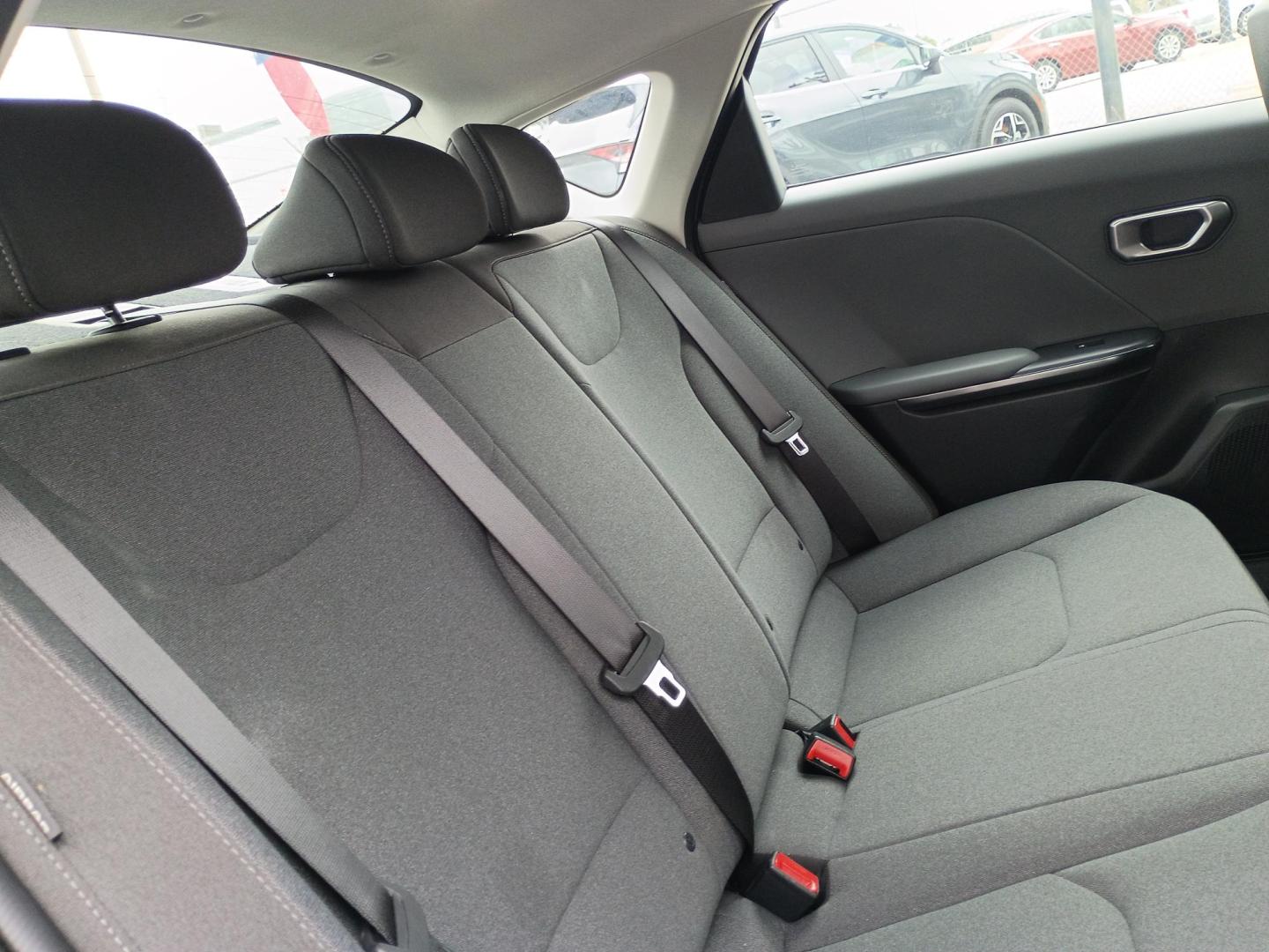 2025 Gray /Black Kia K4 LX (3KPFT4DE6SE) with an 2.0L L4 DOHC 16V engine, CVT transmission, located at 1842 Wirt Road, Houston, TX, 77055, (713) 973-3903, 29.805330, -95.484787 - Photo#14