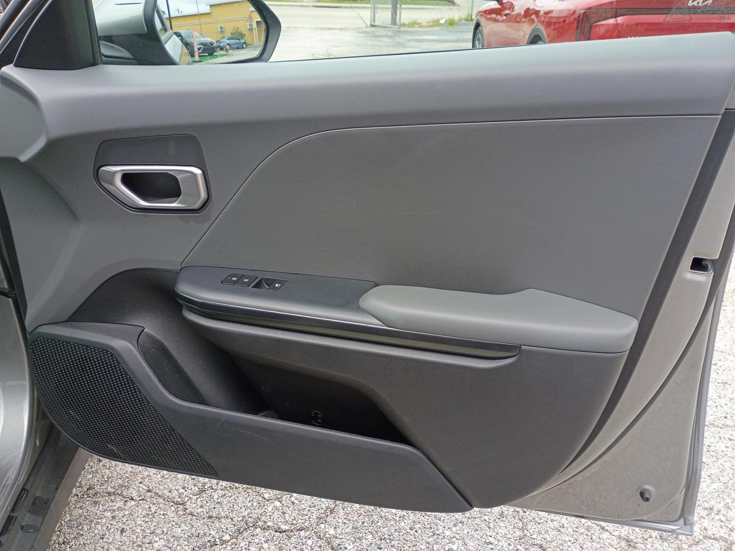2025 Gray /Black Kia K4 LX (3KPFT4DE6SE) with an 2.0L L4 DOHC 16V engine, CVT transmission, located at 1842 Wirt Road, Houston, TX, 77055, (713) 973-3903, 29.805330, -95.484787 - Photo#13