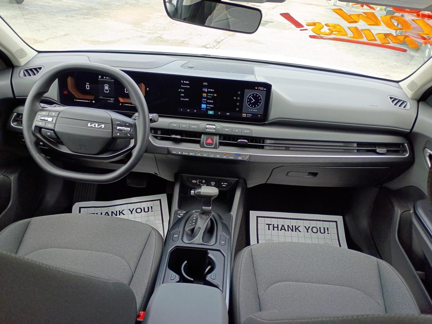 2025 White /Black Kia K4 LX (3KPFT4DE2SE) with an 2.0L L4 DOHC 16V engine, CVT transmission, located at 1842 Wirt Road, Houston, TX, 77055, (713) 973-3903, 29.805330, -95.484787 - Photo#16