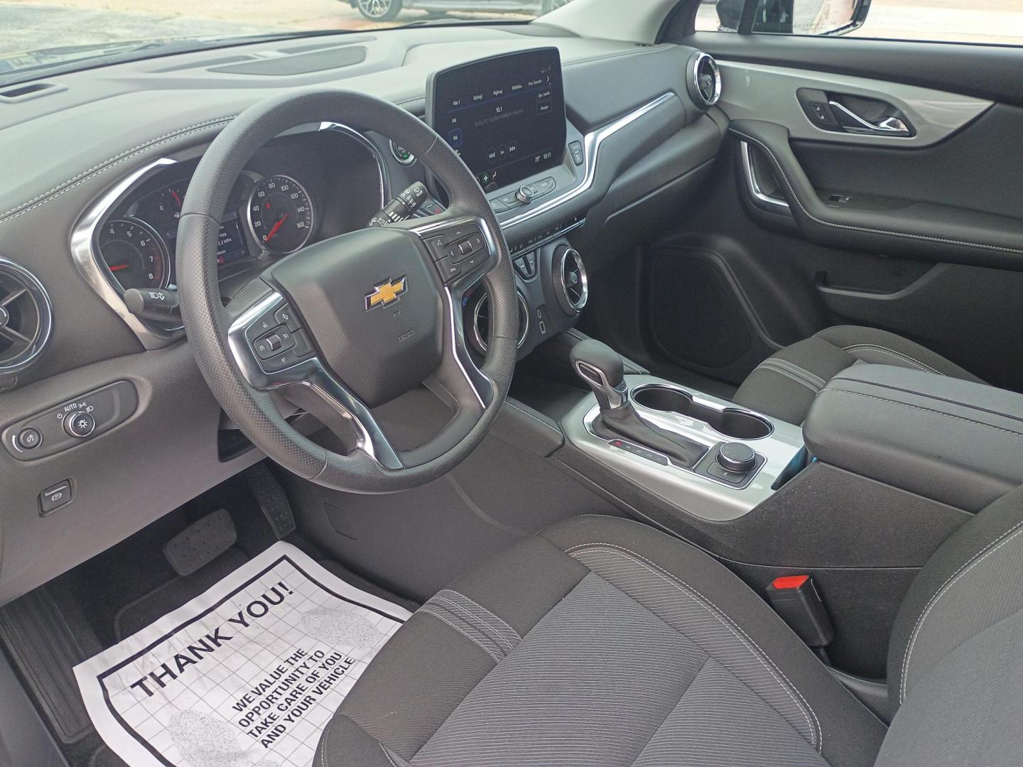 2025 Black /Black Chevrolet Blazer 2LT (3GNKBCR41SS) with an 2.0L L4 DOHC 16 TURBO engine, 9A transmission, located at 1842 Wirt Road, Houston, TX, 77055, (713) 973-3903, 29.805330, -95.484787 - Photo#8