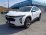 2025 White /Black Chevrolet Trax LT (KL77LHEP3SC) with an 1.2L L3 TURBO engine, 6A transmission, located at 1842 Wirt Road, Houston, TX, 77055, (713) 973-3903, 29.805330, -95.484787 - Photo#0