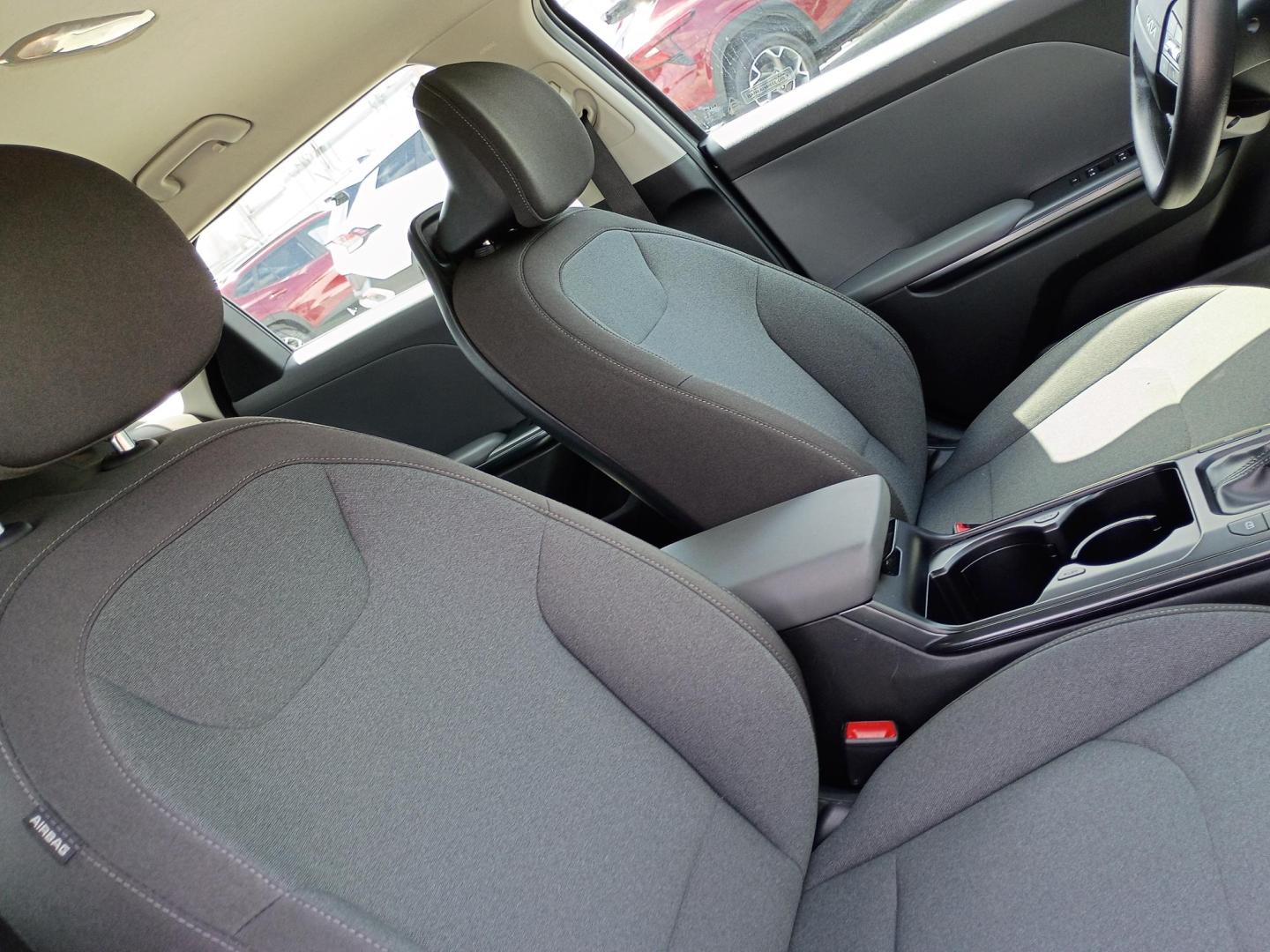 2025 Gray /Black Kia K4 LX (3KPFT4DE3SE) with an 2.0L L4 DOHC 16V engine, CVT transmission, located at 1842 Wirt Road, Houston, TX, 77055, (713) 973-3903, 29.805330, -95.484787 - Photo#12