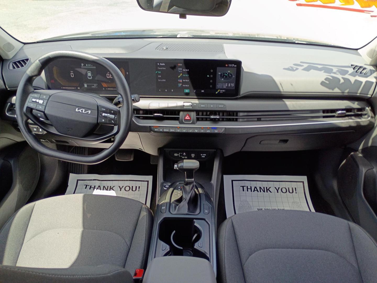 2025 Gray /Black Kia K4 LX (3KPFT4DE3SE) with an 2.0L L4 DOHC 16V engine, CVT transmission, located at 1842 Wirt Road, Houston, TX, 77055, (713) 973-3903, 29.805330, -95.484787 - Photo#16