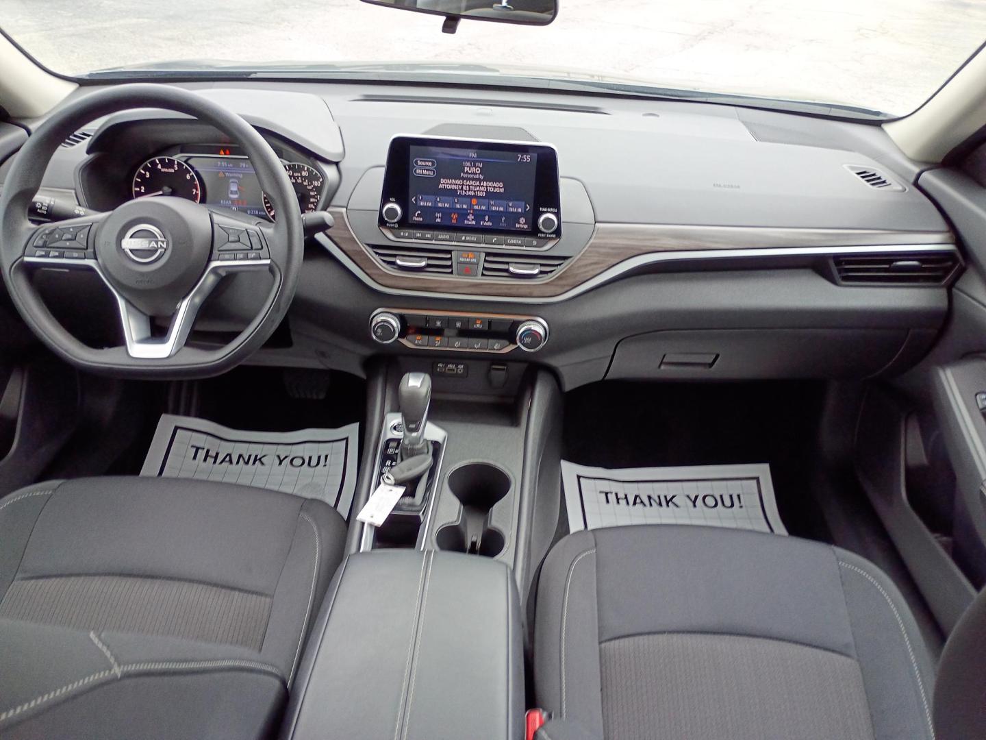 2025 Gray /Black Nissan Altima 2.5 SV (1N4BL4DV4SN) with an 2.5L L4 DOHC 16V engine, CVT transmission, located at 1842 Wirt Road, Houston, TX, 77055, (713) 973-3903, 29.805330, -95.484787 - Photo#16