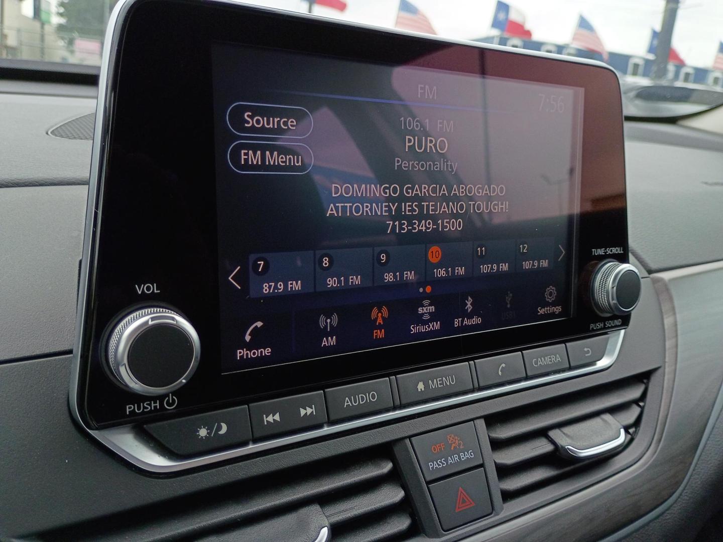 2025 Gray /Black Nissan Altima 2.5 SV (1N4BL4DV4SN) with an 2.5L L4 DOHC 16V engine, CVT transmission, located at 1842 Wirt Road, Houston, TX, 77055, (713) 973-3903, 29.805330, -95.484787 - Photo#19