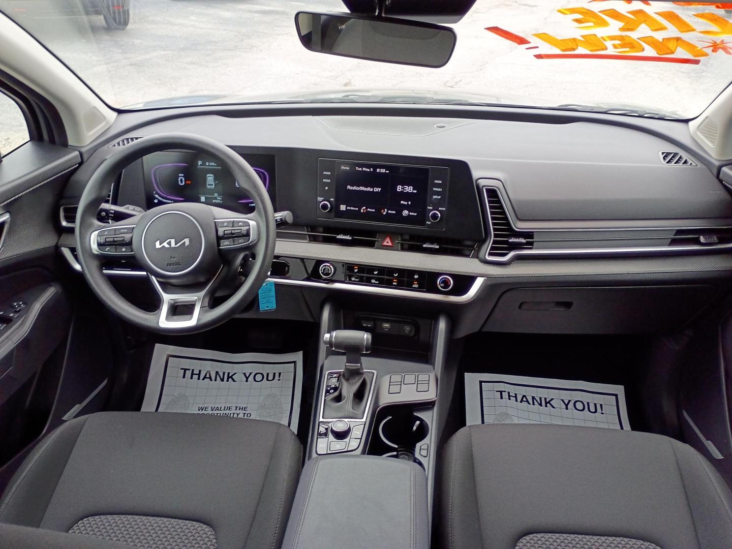 2025 Gray /Black Kia Sportage LX (KNDPU3DF9S7) with an 2.5L V6 DOHC 24V engine, 8A transmission, located at 1842 Wirt Road, Houston, TX, 77055, (713) 973-3903, 29.805330, -95.484787 - Photo#17