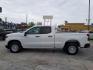 2023 White /Black Chevrolet Silverado 1500 Work Truck Double Cab 2WD (1GCRAAED7PZ) with an 5.3L V8 OHV 16V engine, 6A transmission, located at 1842 Wirt Road, Houston, TX, 77055, (713) 973-3903, 29.805330, -95.484787 - Photo#1