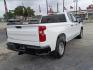 2023 White /Black Chevrolet Silverado 1500 Work Truck Double Cab 2WD (1GCRAAED7PZ) with an 5.3L V8 OHV 16V engine, 6A transmission, located at 1842 Wirt Road, Houston, TX, 77055, (713) 973-3903, 29.805330, -95.484787 - Photo#4