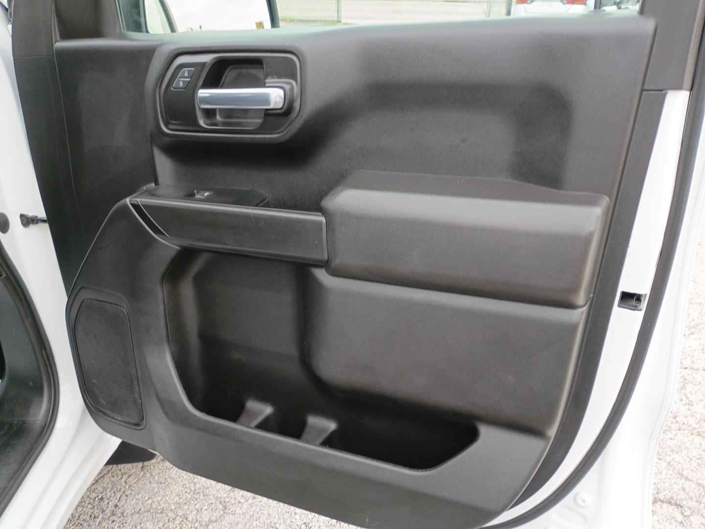 2023 White /Black Chevrolet Silverado 1500 Work Truck Double Cab 2WD (1GCRAAED7PZ) with an 5.3L V8 OHV 16V engine, 6A transmission, located at 1842 Wirt Road, Houston, TX, 77055, (713) 973-3903, 29.805330, -95.484787 - Photo#13