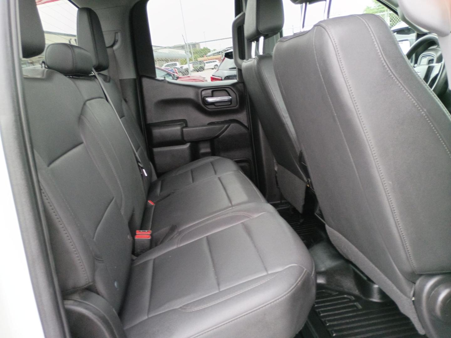 2023 White /Black Chevrolet Silverado 1500 Work Truck Double Cab 2WD (1GCRAAED7PZ) with an 5.3L V8 OHV 16V engine, 6A transmission, located at 1842 Wirt Road, Houston, TX, 77055, (713) 973-3903, 29.805330, -95.484787 - Photo#14