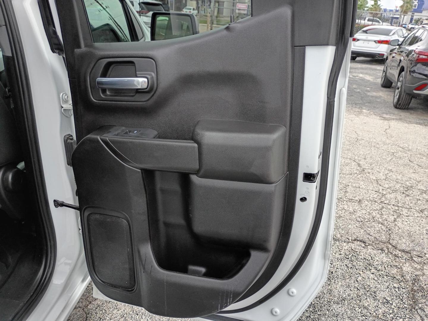 2023 White /Black Chevrolet Silverado 1500 Work Truck Double Cab 2WD (1GCRAAED7PZ) with an 5.3L V8 OHV 16V engine, 6A transmission, located at 1842 Wirt Road, Houston, TX, 77055, (713) 973-3903, 29.805330, -95.484787 - Photo#15