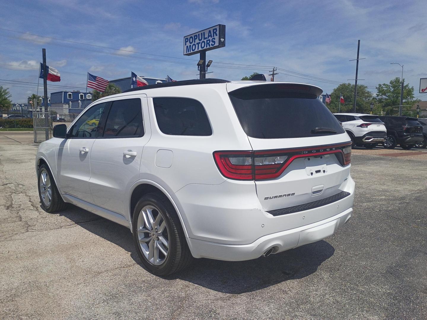 2024 Black /Black Dodge Durango GT 2WD (1C4RDHDG8RC) with an 3.6L V6 DOHC 24V engine, 8A transmission, located at 1842 Wirt Road, Houston, TX, 77055, (713) 973-3903, 29.805330, -95.484787 - Photo#2