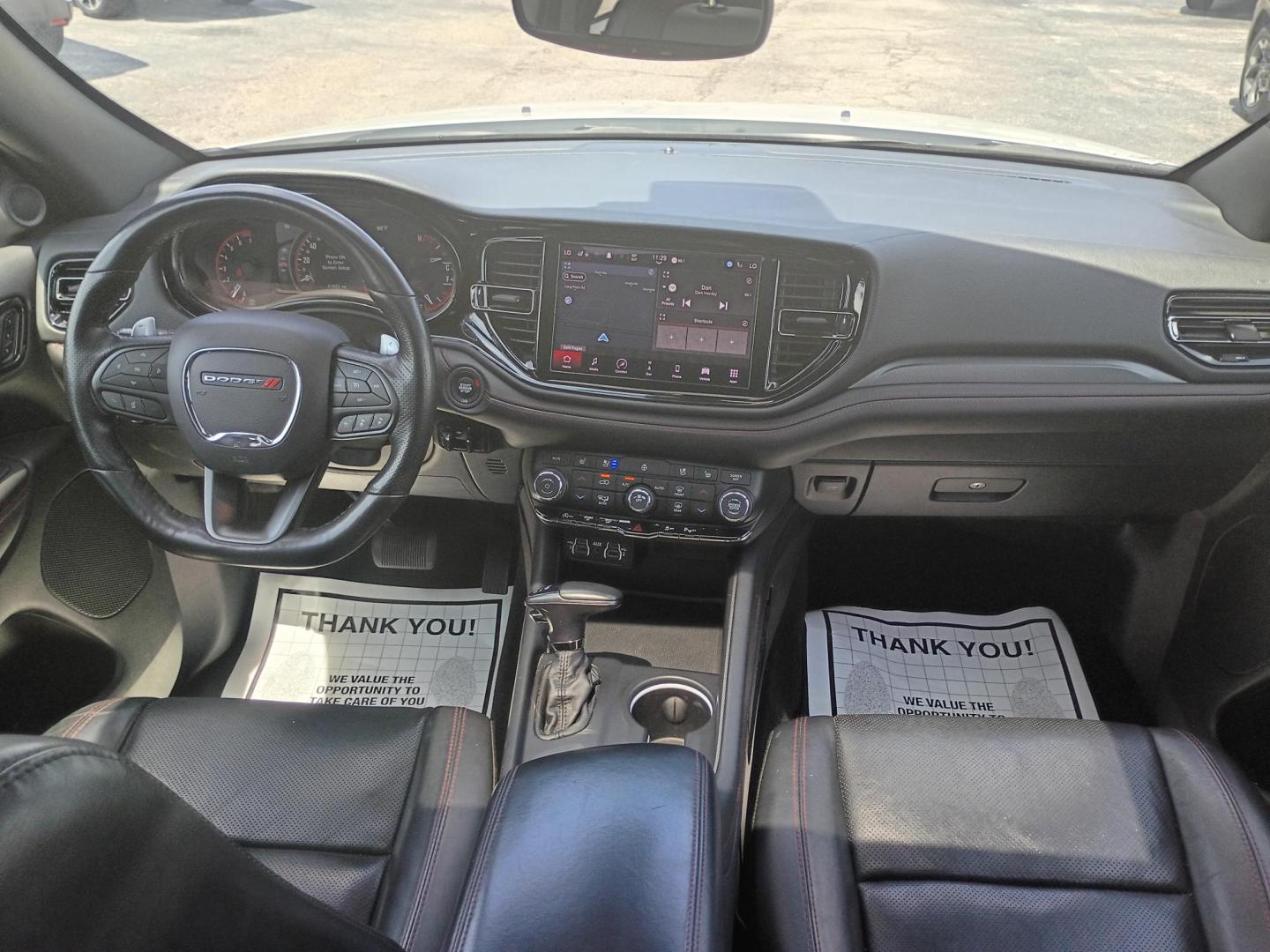 2024 Black /Black Dodge Durango GT 2WD (1C4RDHDG8RC) with an 3.6L V6 DOHC 24V engine, 8A transmission, located at 1842 Wirt Road, Houston, TX, 77055, (713) 973-3903, 29.805330, -95.484787 - Photo#18