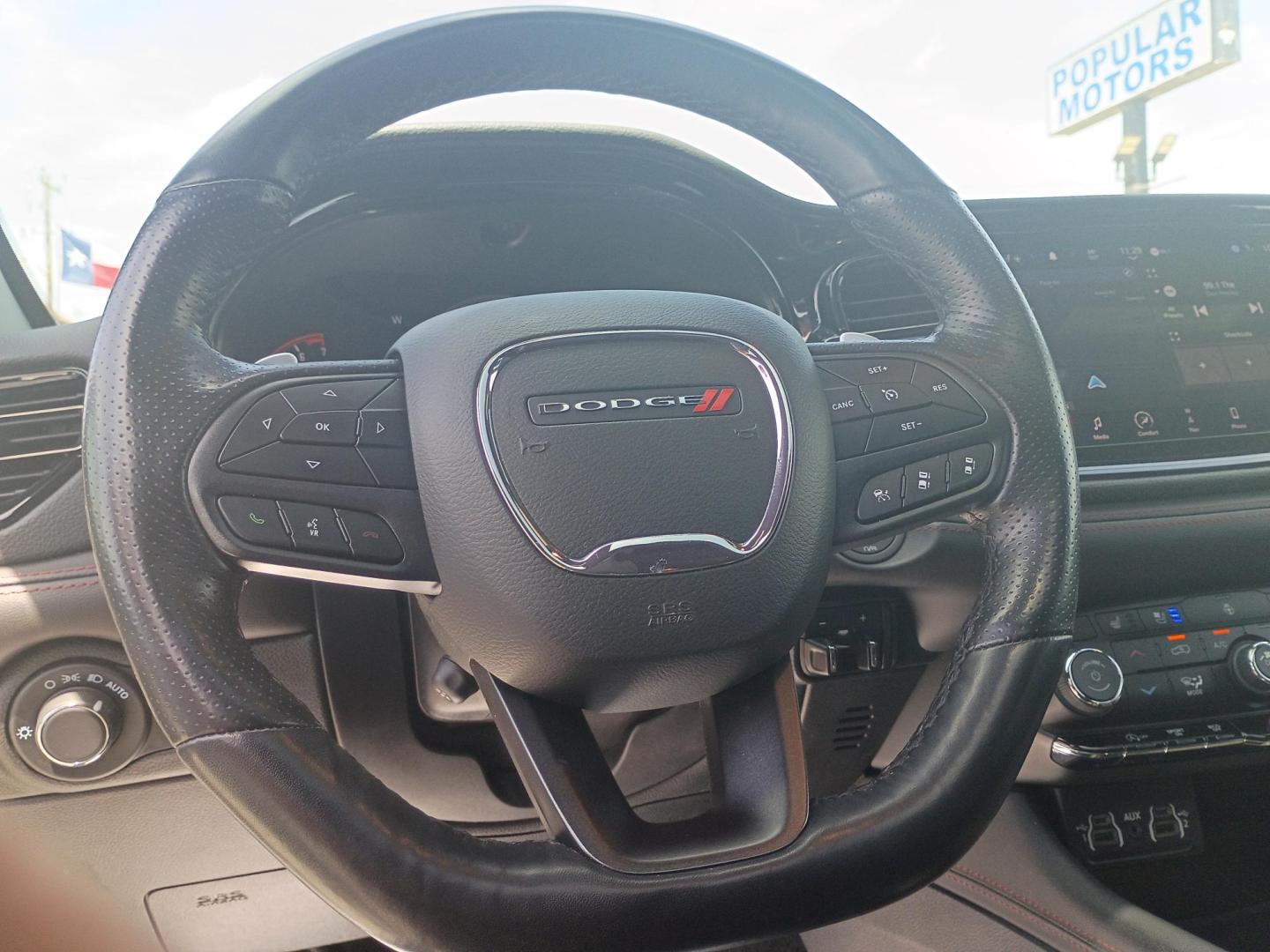 2024 Black /Black Dodge Durango GT 2WD (1C4RDHDG8RC) with an 3.6L V6 DOHC 24V engine, 8A transmission, located at 1842 Wirt Road, Houston, TX, 77055, (713) 973-3903, 29.805330, -95.484787 - Photo#20