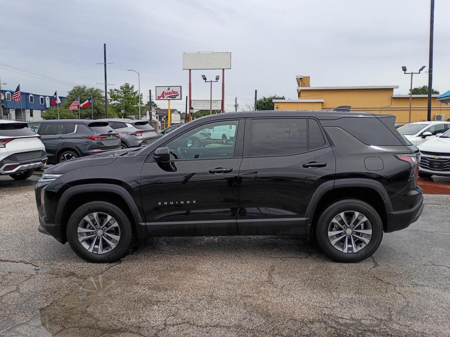 2025 Black Chevrolet Equinox LS 2WD (3GNAXHEGXSL) with an 1.5L L4 DOHC 16V TURBO engine, 6A transmission, located at 1842 Wirt Road, Houston, TX, 77055, (713) 973-3903, 29.805330, -95.484787 - Photo#1