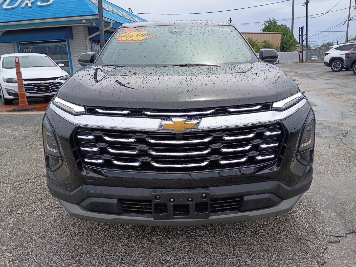 2025 Black Chevrolet Equinox LS 2WD (3GNAXHEGXSL) with an 1.5L L4 DOHC 16V TURBO engine, 6A transmission, located at 1842 Wirt Road, Houston, TX, 77055, (713) 973-3903, 29.805330, -95.484787 - Photo#7