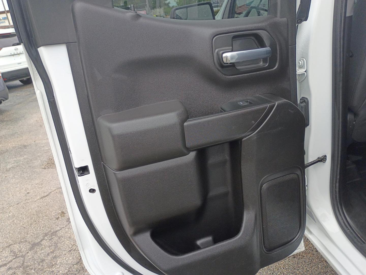 2023 White Chevrolet Silverado 1500 Work Truck Double Cab 2WD (1GCRAAED9PZ) with an 5.3L V8 OHV 16V engine, 6A transmission, located at 1842 Wirt Road, Houston, TX, 77055, (713) 973-3903, 29.805330, -95.484787 - Photo#11