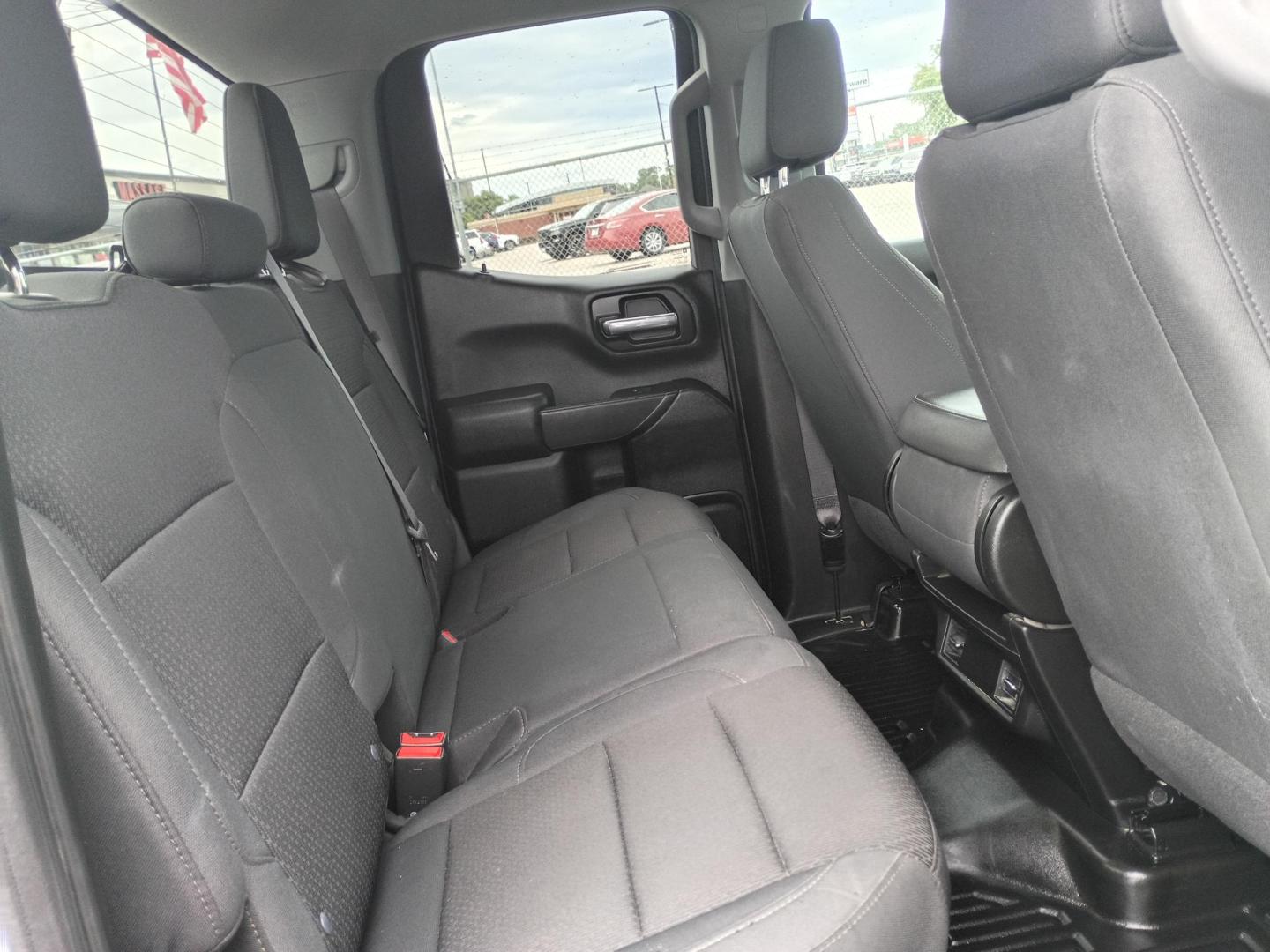 2023 White Chevrolet Silverado 1500 Work Truck Double Cab 2WD (1GCRAAED9PZ) with an 5.3L V8 OHV 16V engine, 6A transmission, located at 1842 Wirt Road, Houston, TX, 77055, (713) 973-3903, 29.805330, -95.484787 - Photo#14