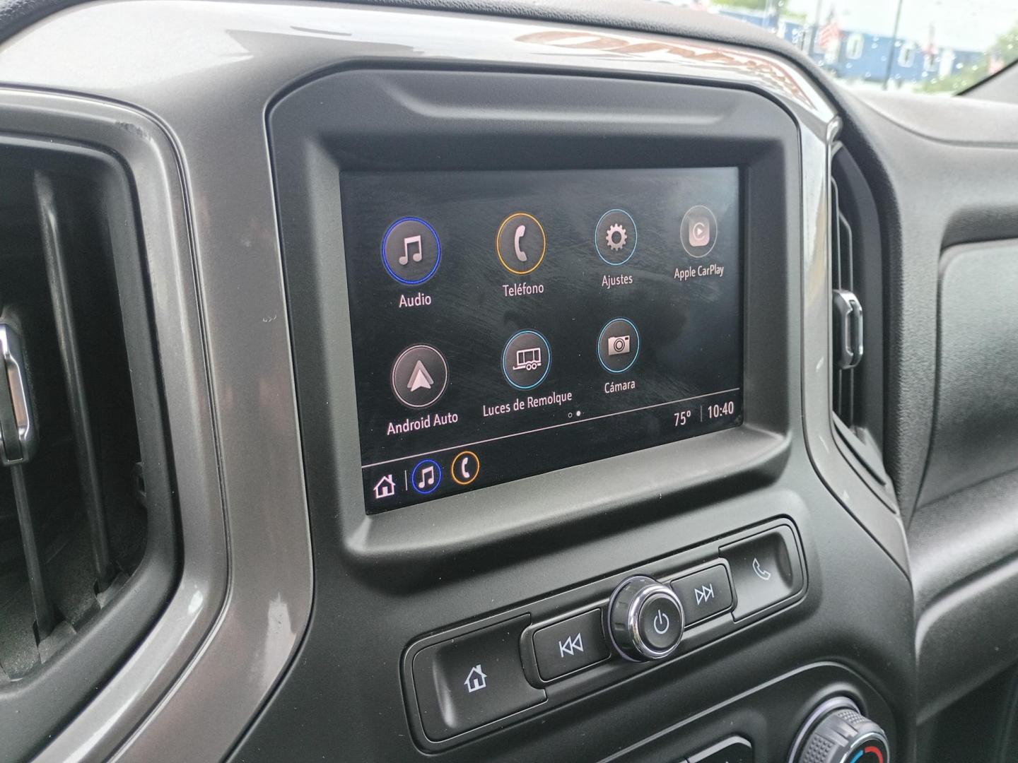 2023 White Chevrolet Silverado 1500 Work Truck Double Cab 2WD (1GCRAAED9PZ) with an 5.3L V8 OHV 16V engine, 6A transmission, located at 1842 Wirt Road, Houston, TX, 77055, (713) 973-3903, 29.805330, -95.484787 - Photo#21