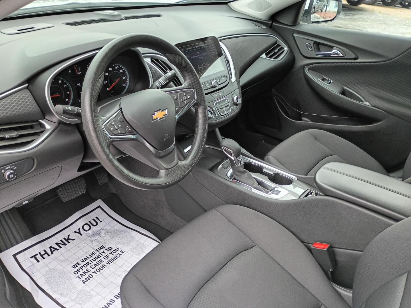 2025 White Chevrolet Malibu 1LT (1G1ZD5ST1SF) with an 1.5L L4 DOHC 16V engine, 6A transmission, located at 1842 Wirt Road, Houston, TX, 77055, (713) 973-3903, 29.805330, -95.484787 - Photo#8
