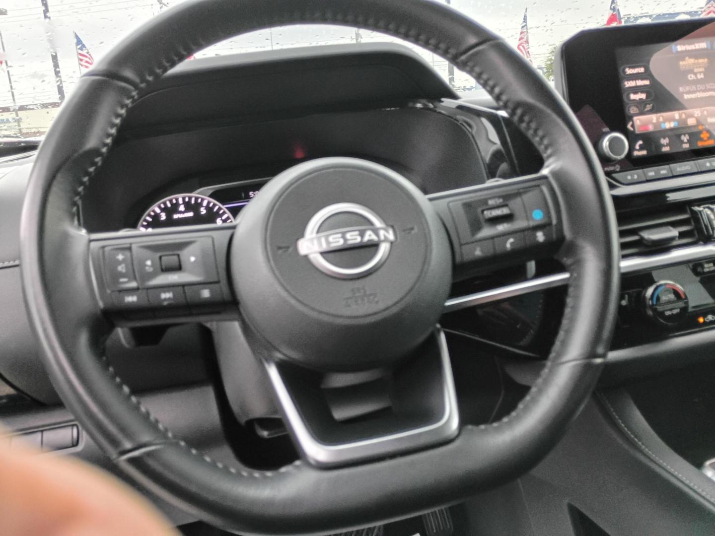 2024 Black Nissan Pathfinder SV 4WD (5N1DR3BC0RC) with an 3.5L V6 DOHC 24V engine, CVT transmission, located at 1842 Wirt Road, Houston, TX, 77055, (713) 973-3903, 29.805330, -95.484787 - Photo#20