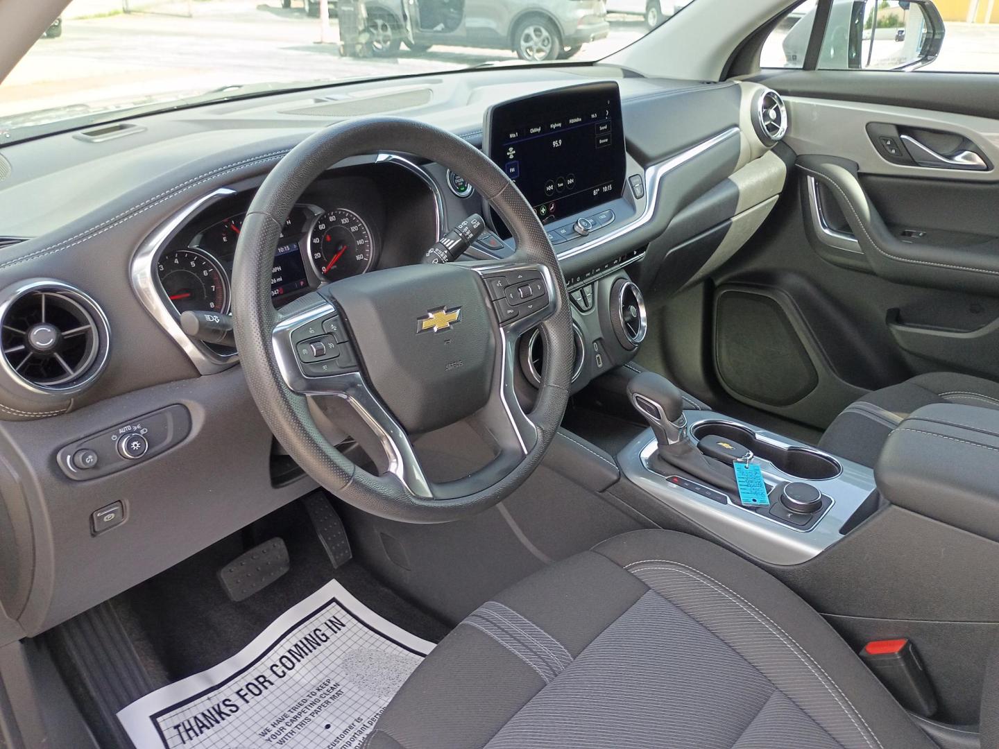 2025 Silver Chevrolet Blazer 2LT (3GNKBCR45SS) with an 2.0L L4 DOHC 16 TURBO engine, 9A transmission, located at 1842 Wirt Road, Houston, TX, 77055, (713) 973-3903, 29.805330, -95.484787 - Photo#8