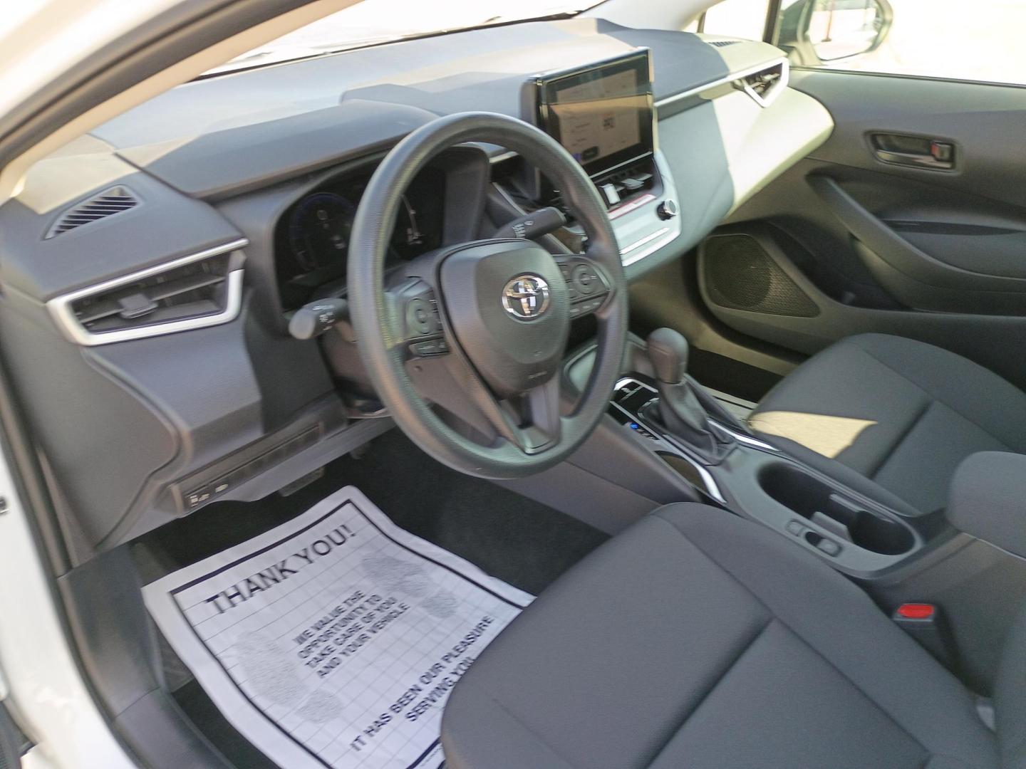 2026 White Toyota Corolla LE (5YFB4MDE9TP) with an 2.0L L4 DOHC 16V engine, CVT transmission, located at 1842 Wirt Road, Houston, TX, 77055, (713) 973-3903, 29.805330, -95.484787 - Photo#8