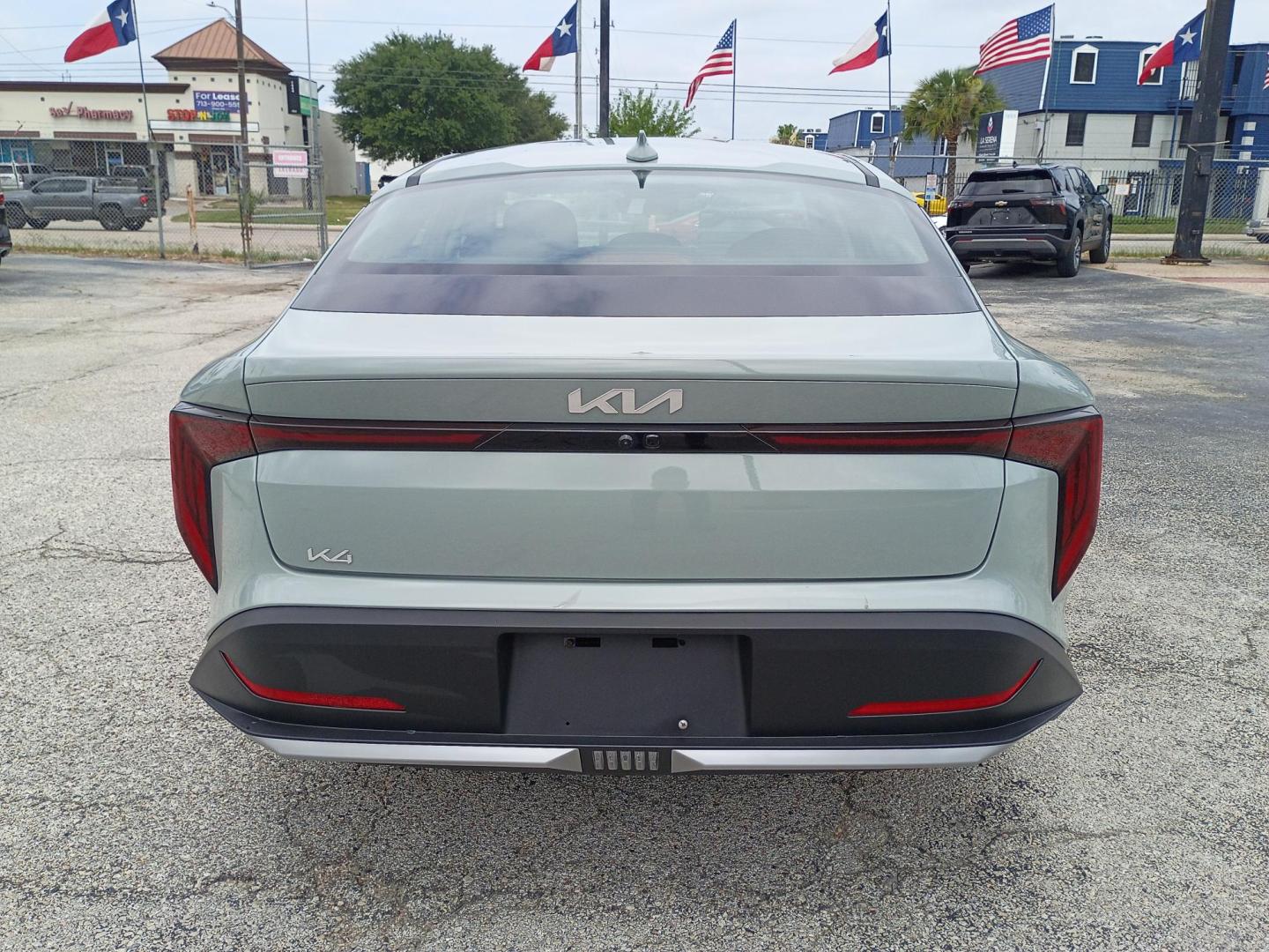 2026 Gray Kia K4 LX (3KPFT4DE8TE) with an 2.0L L4 DOHC 16V engine, CVT transmission, located at 1842 Wirt Road, Houston, TX, 77055, (713) 973-3903, 29.805330, -95.484787 - Photo#3