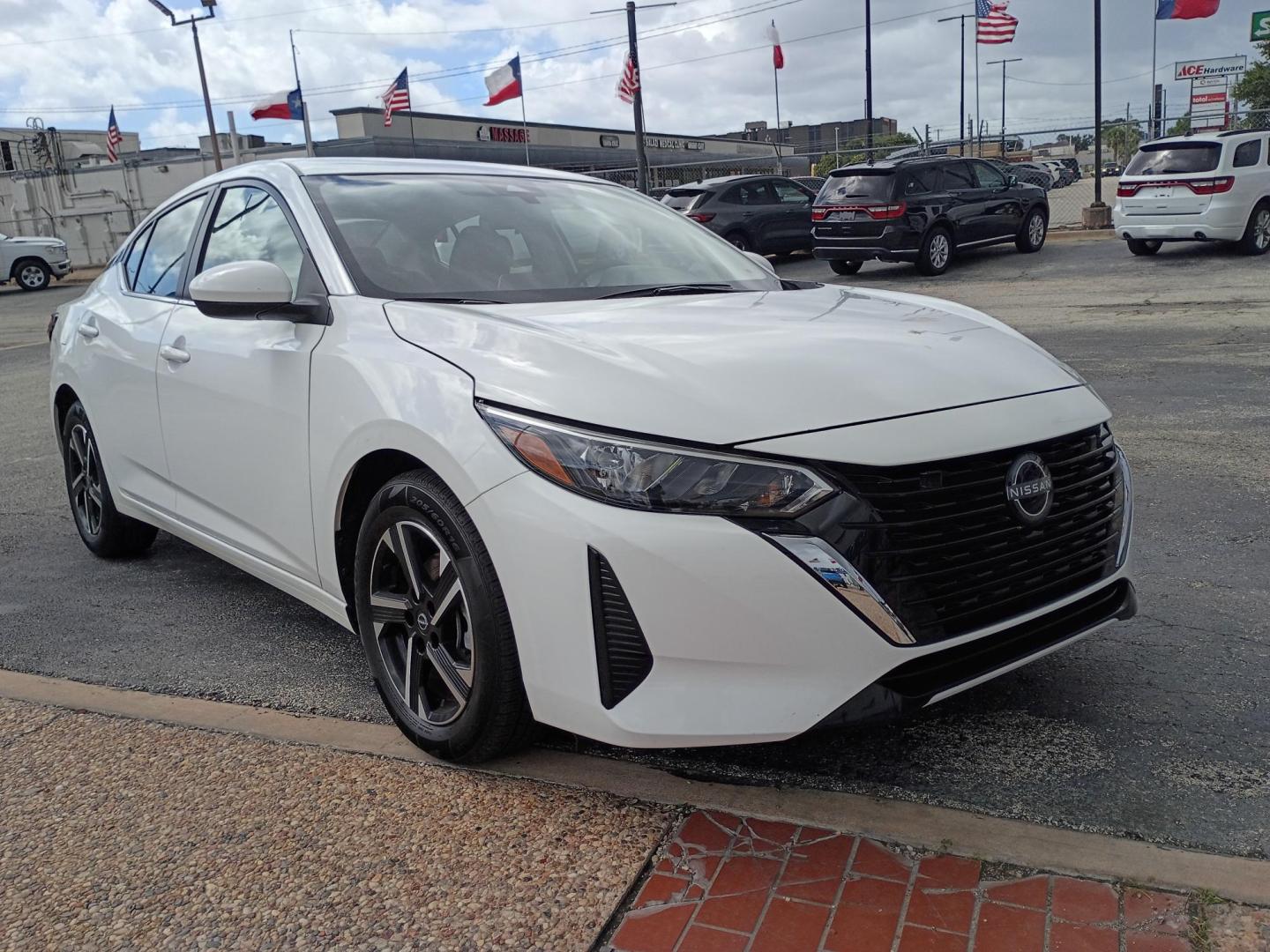 2025 Nissan Sentra SV (3N1AB8CV2SY) with an 1.8L L4 SFI DOHC 16V engine, CVT transmission, located at 1842 Wirt Road, Houston, TX, 77055, (713) 973-3903, 29.805330, -95.484787 - Photo#6