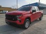 2023 Red Chevrolet Silverado 1500 Work Truck Double Cab 2WD (1GCRAAED5PZ) with an 5.3L V8 OHV 16V engine, 6A transmission, located at 1842 Wirt Road, Houston, TX, 77055, (713) 973-3903, 29.805330, -95.484787- Photo#0
