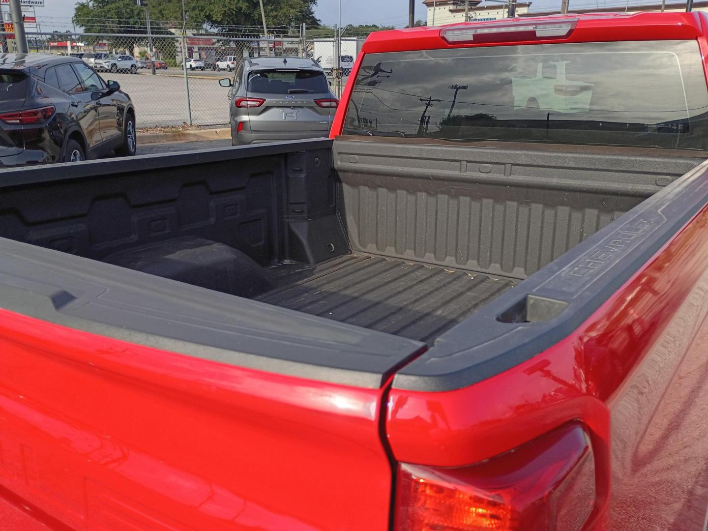 2023 Red Chevrolet Silverado 1500 Work Truck Double Cab 2WD (1GCRAAED5PZ) with an 5.3L V8 OHV 16V engine, 6A transmission, located at 1842 Wirt Road, Houston, TX, 77055, (713) 973-3903, 29.805330, -95.484787- Photo#18