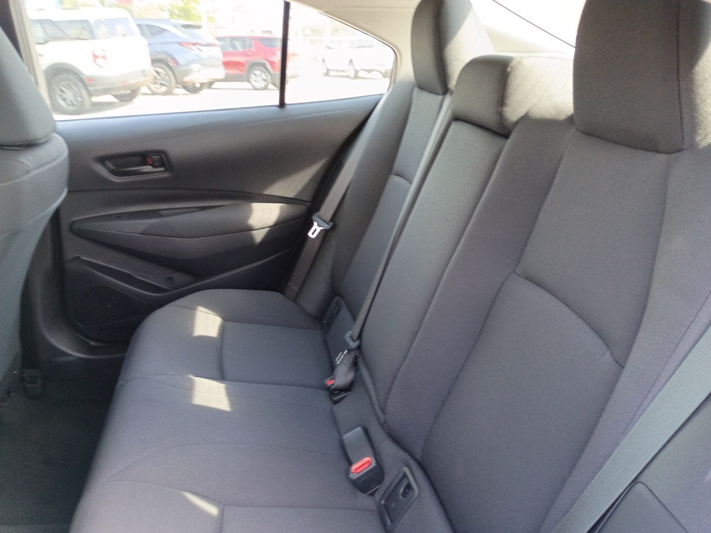 2026 MAROON /Black Toyota Corolla LE (5YFB4MDE7TP) with an 2.0L L4 DOHC 16V engine, CVT transmission, located at 1842 Wirt Road, Houston, TX, 77055, (713) 973-3903, 29.805330, -95.484787- Photo#10