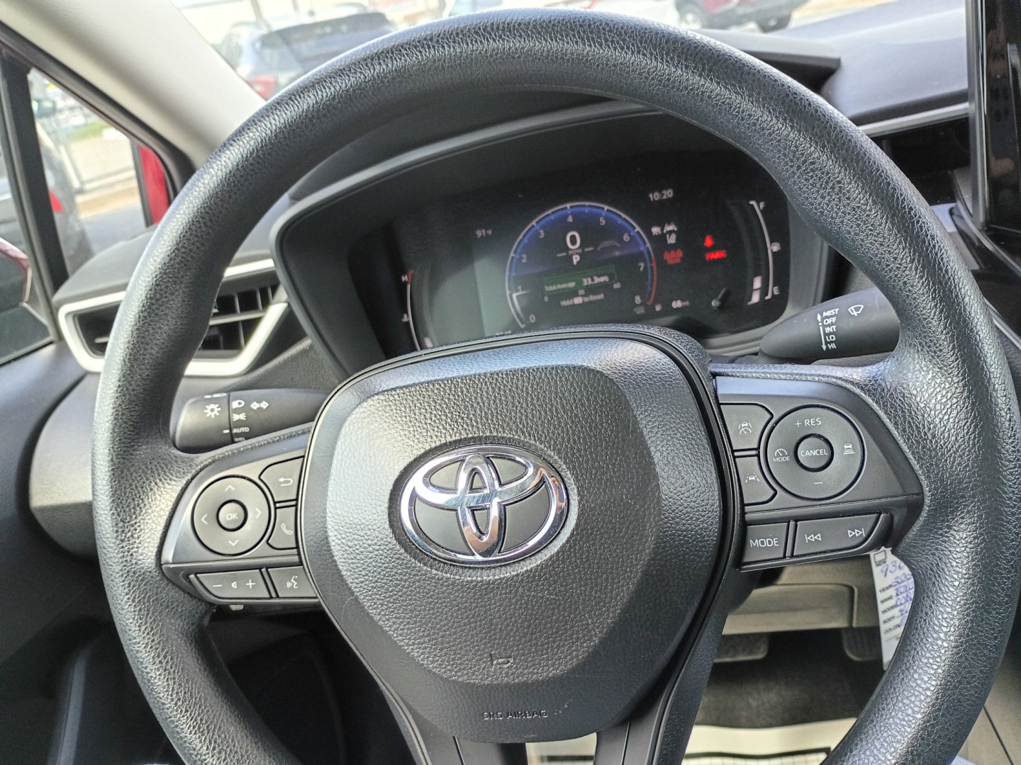 2026 MAROON /Black Toyota Corolla LE (5YFB4MDE7TP) with an 2.0L L4 DOHC 16V engine, CVT transmission, located at 1842 Wirt Road, Houston, TX, 77055, (713) 973-3903, 29.805330, -95.484787- Photo#18