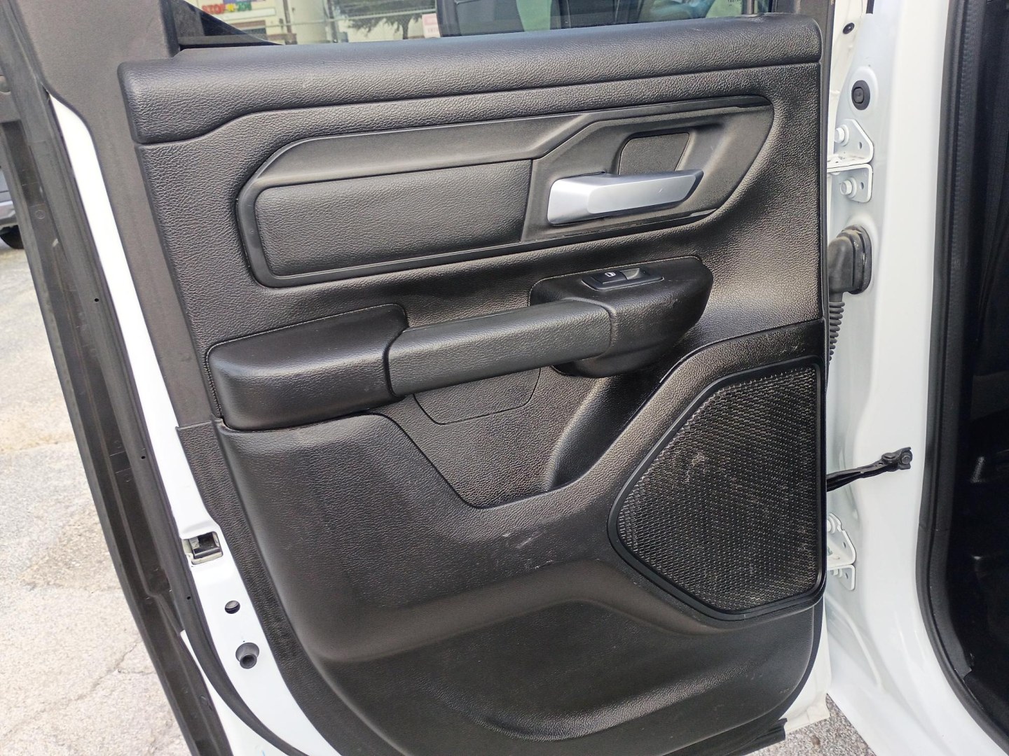 2023 White RAM 1500 Tradesman Quad Cab 2WD (1C6SRECG4PN) with an 3.6L V6 DOHC 24V engine, 8A transmission, located at 1842 Wirt Road, Houston, TX, 77055, (713) 973-3903, 29.805330, -95.484787- Photo#12
