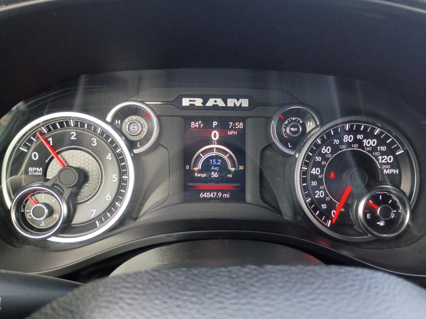 2023 White RAM 1500 Tradesman Quad Cab 2WD (1C6SRECG4PN) with an 3.6L V6 DOHC 24V engine, 8A transmission, located at 1842 Wirt Road, Houston, TX, 77055, (713) 973-3903, 29.805330, -95.484787- Photo#20