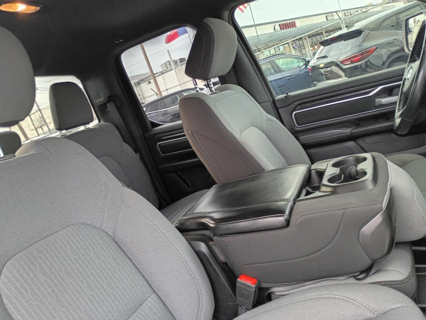2023 White RAM 1500 Big Horn Quad Cab 2WD (1C6RREBG7PN) with an 3.6L V6 DOHC 24V engine, 8A transmission, located at 1842 Wirt Road, Houston, TX, 77055, (713) 973-3903, 29.805330, -95.484787- Photo#12