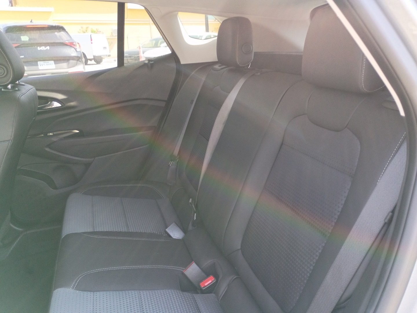 2025 Gray /Black Chevrolet Trax LT (KL77LHEP1SC) with an 1.2L L3 TURBO engine, 6A transmission, located at 1842 Wirt Road, Houston, TX, 77055, (713) 973-3903, 29.805330, -95.484787- Photo#10