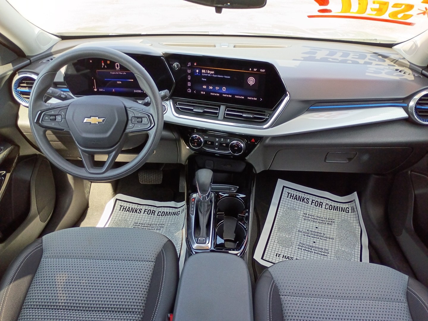 2025 Gray /Black Chevrolet Trax LT (KL77LHEP1SC) with an 1.2L L3 TURBO engine, 6A transmission, located at 1842 Wirt Road, Houston, TX, 77055, (713) 973-3903, 29.805330, -95.484787- Photo#16