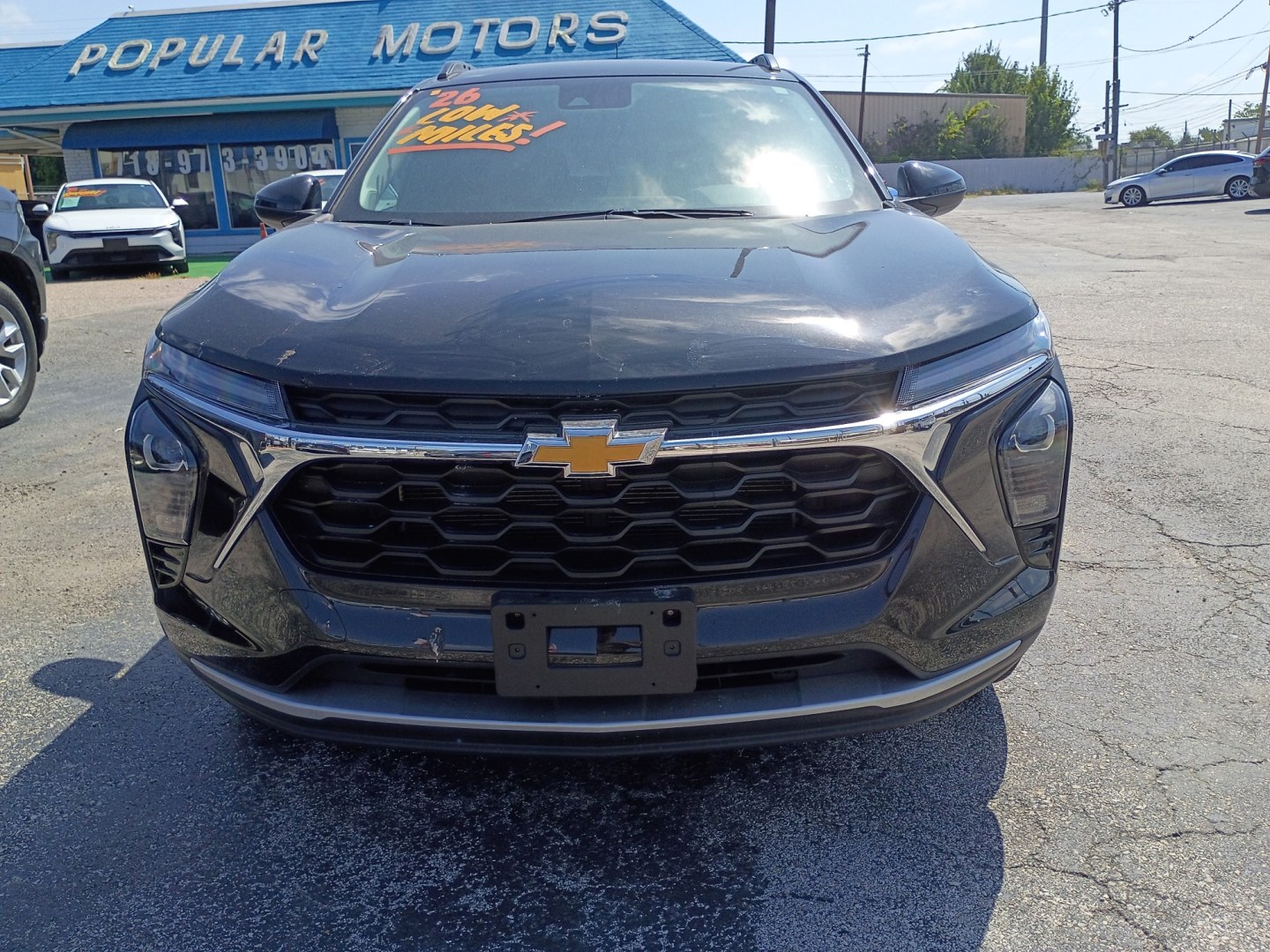 2026 Black /Black CHEVROLET Trax 1LT (KL77LHEP8TC) with an 1.2L L3 TURBO engine, 6A transmission, located at 1842 Wirt Road, Houston, TX, 77055, (713) 973-3903, 29.805330, -95.484787- Photo#6