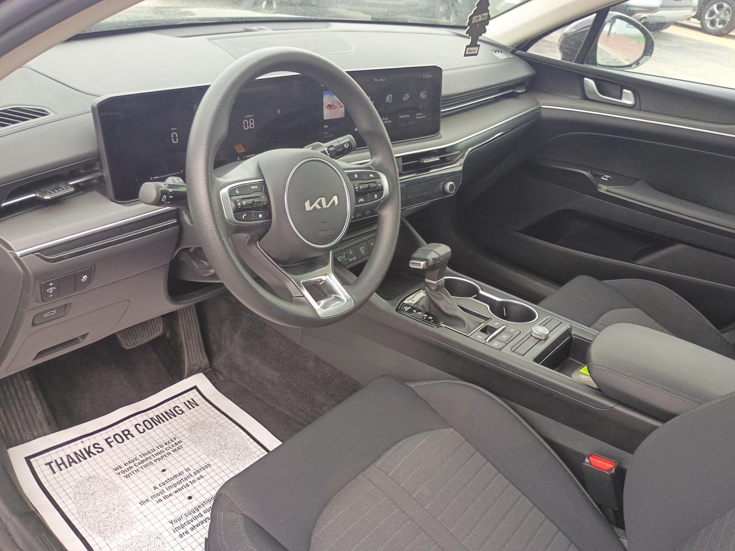 2026 Black /Black KIA K5 LXS (KNAG24J79T5) with an 2.5L L4 DOHC 16V engine, 8A transmission, located at 1842 Wirt Road, Houston, TX, 77055, (713) 973-3903, 29.805330, -95.484787- Photo#8